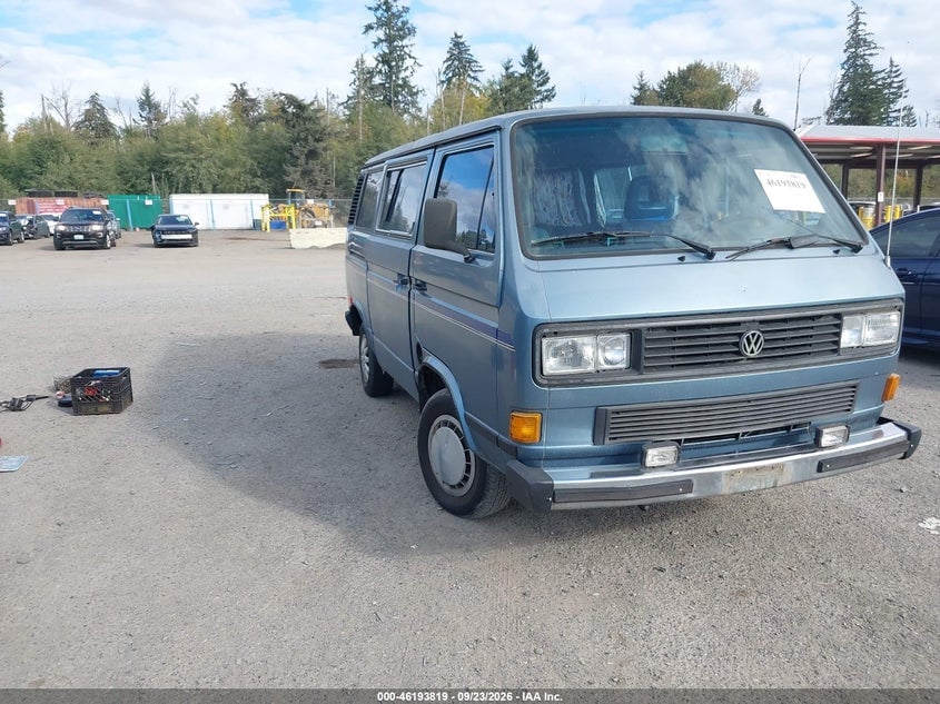 1987 VOLKSWAGEN VANAGON BUS | WV2YB0250HH006613 | UPCARS