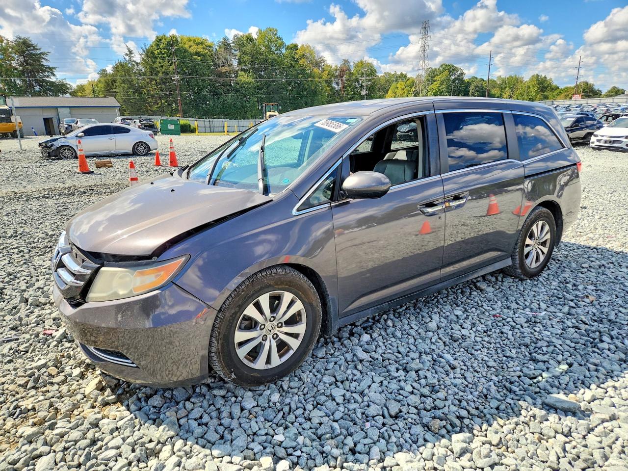 2015 HONDA ODYSSEY EXL | 5FNRL5H60FB098882 | UPCARS
