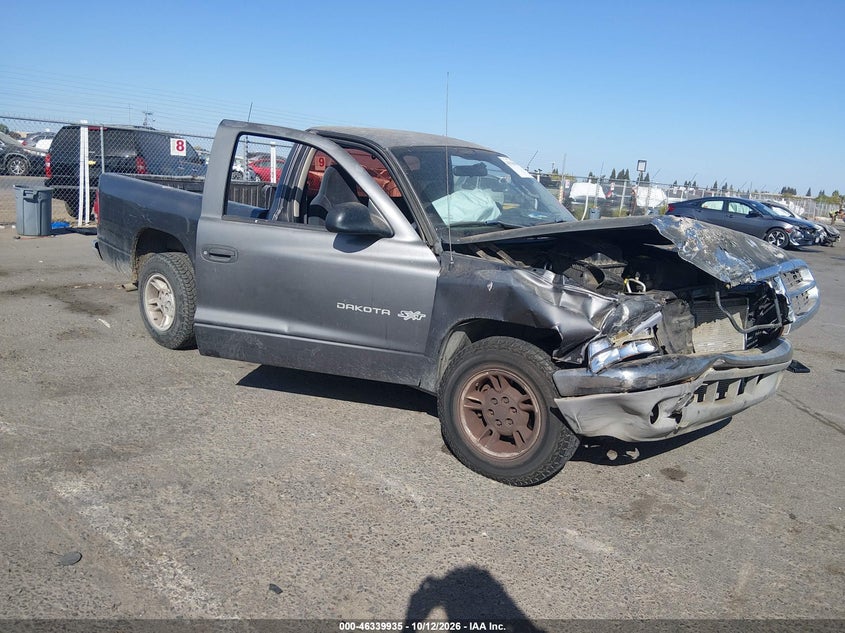 2002 DODGE DAKOTA | 1B7FL16X22S631609 | UPCARS