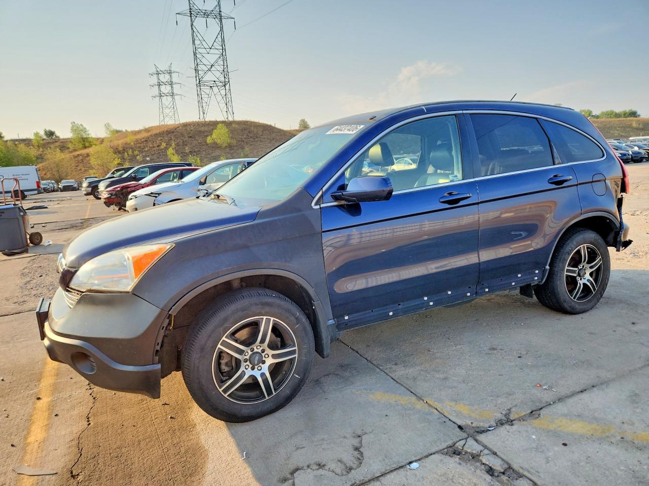 2007 HONDA CRV EXL | JHLRE48787C081326 | UPCARS