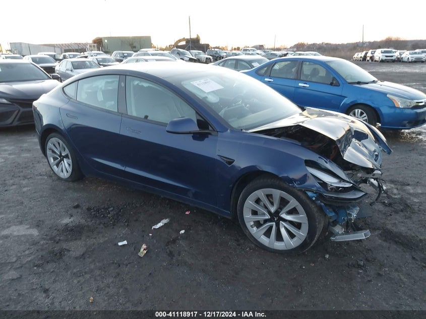 2022 TESLA MODEL 3 REAR-WHEEL DRIVE | 5YJ3E1EA3NF189631 | UPCARS