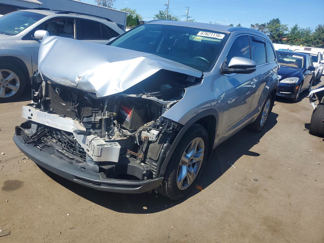 2014 TOYOTA HIGHLANDER LIMITED | 5TDDKRFH9ES012472 | UPCARS