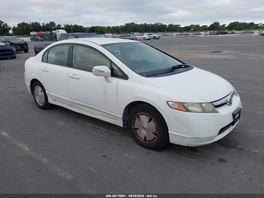 2007 HONDA CIVIC HYBRID | JHMFA362X7S023249 | UPCARS