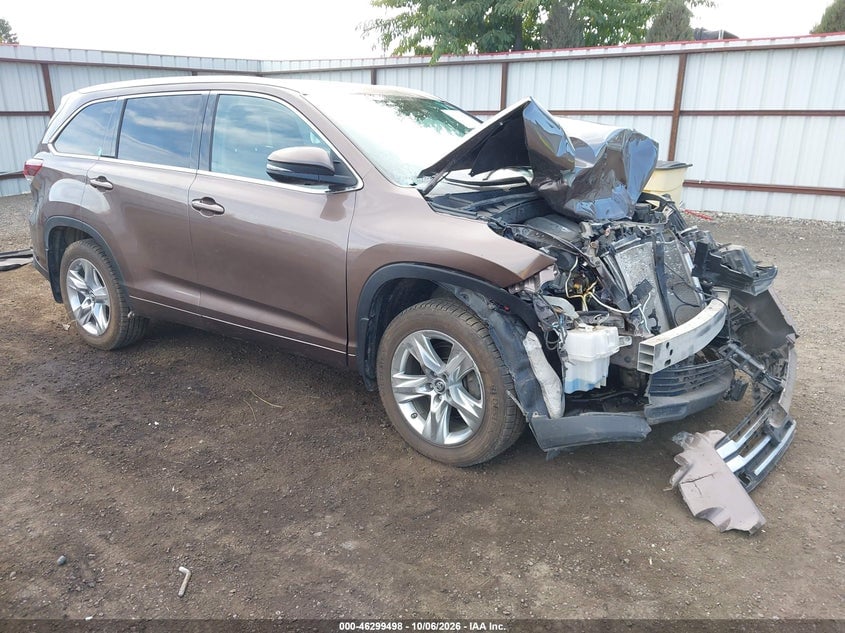 2019 TOYOTA HIGHLANDER LIMITED | 5TDDZRFH6KS989950 | UPCARS