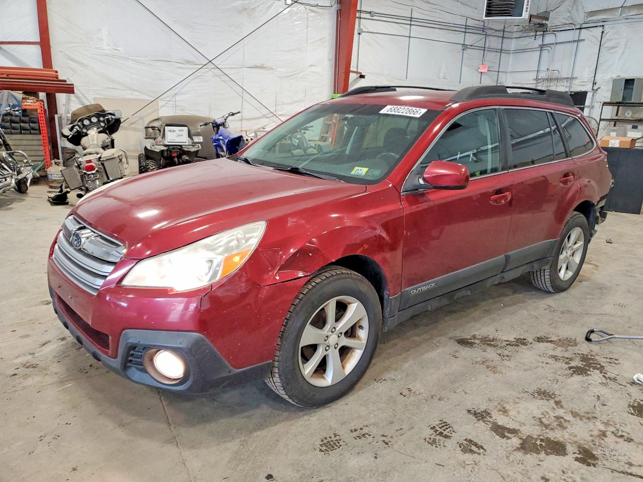 2014 SUBARU OUTBACK 2.5I PREMIUM | 4S4BRBCC6E3328816 | UPCARS