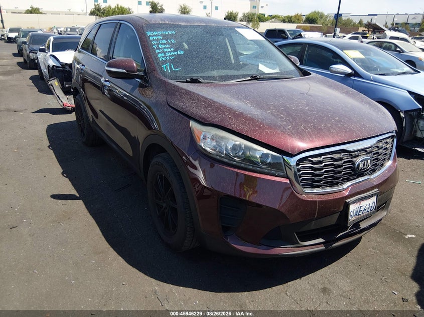 2019 KIA SORENTO 2.4L LX | 5XYPG4A38KG574711 | UPCARS