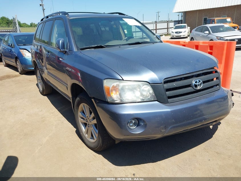 2006 TOYOTA HIGHLANDER HYBRID LIMITED V6 | JTEDW21A660004593 | UPCARS