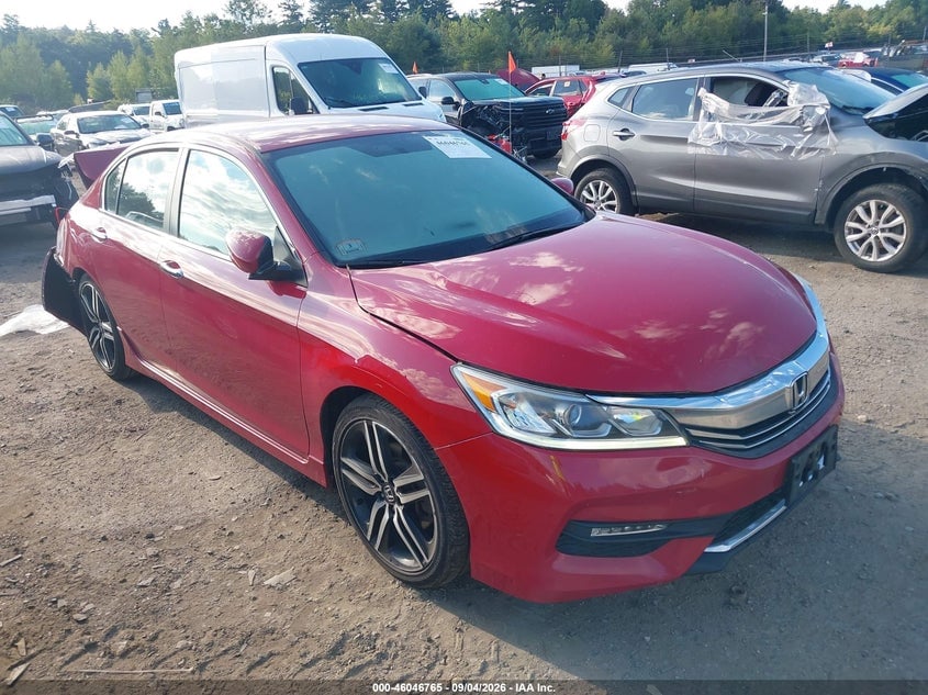 2017 HONDA ACCORD SPORT SE | 1HGCR2F10HA070796 | UPCARS