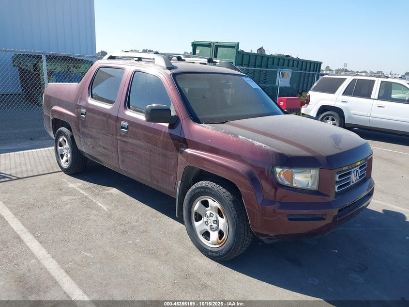 2007 HONDA RIDGELINE RT | 2HJYK16277H536103 | UPCARS