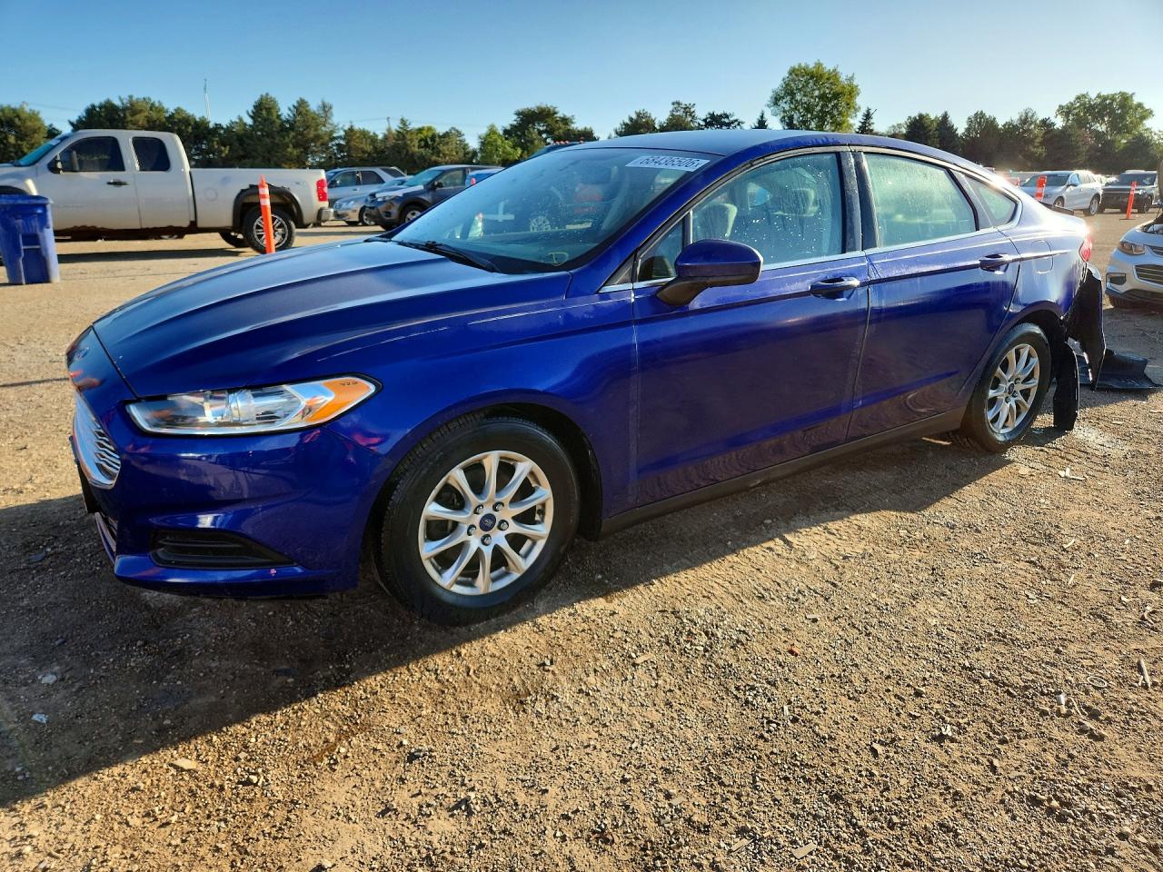 2015 FORD FUSION S | 3FA6P0G75FR142223 | UPCARS