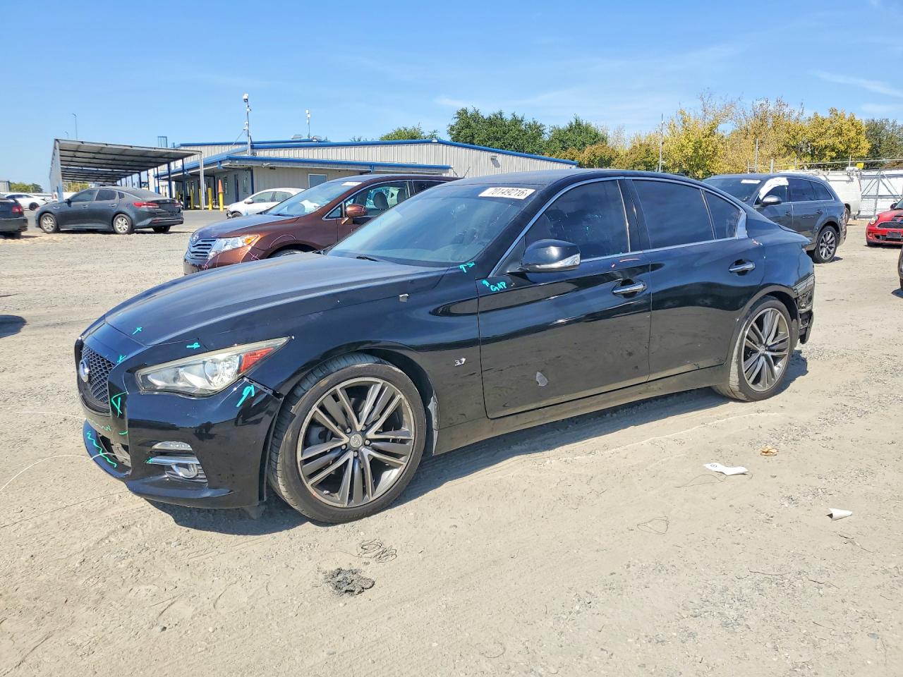 2014 INFINITI Q50 PREMIUM | JN1BV7AP2EM690190 | UPCARS