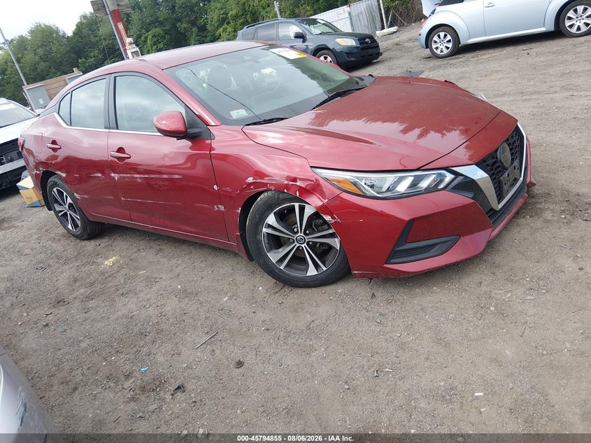 2021 NISSAN SENTRA SV XTRONIC CVT | 3N1AB8CV6MY252001 | UPCARS
