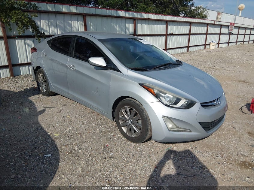 2014 HYUNDAI ELANTRA SE | 5NPDH4AE6EH494404 | UPCARS