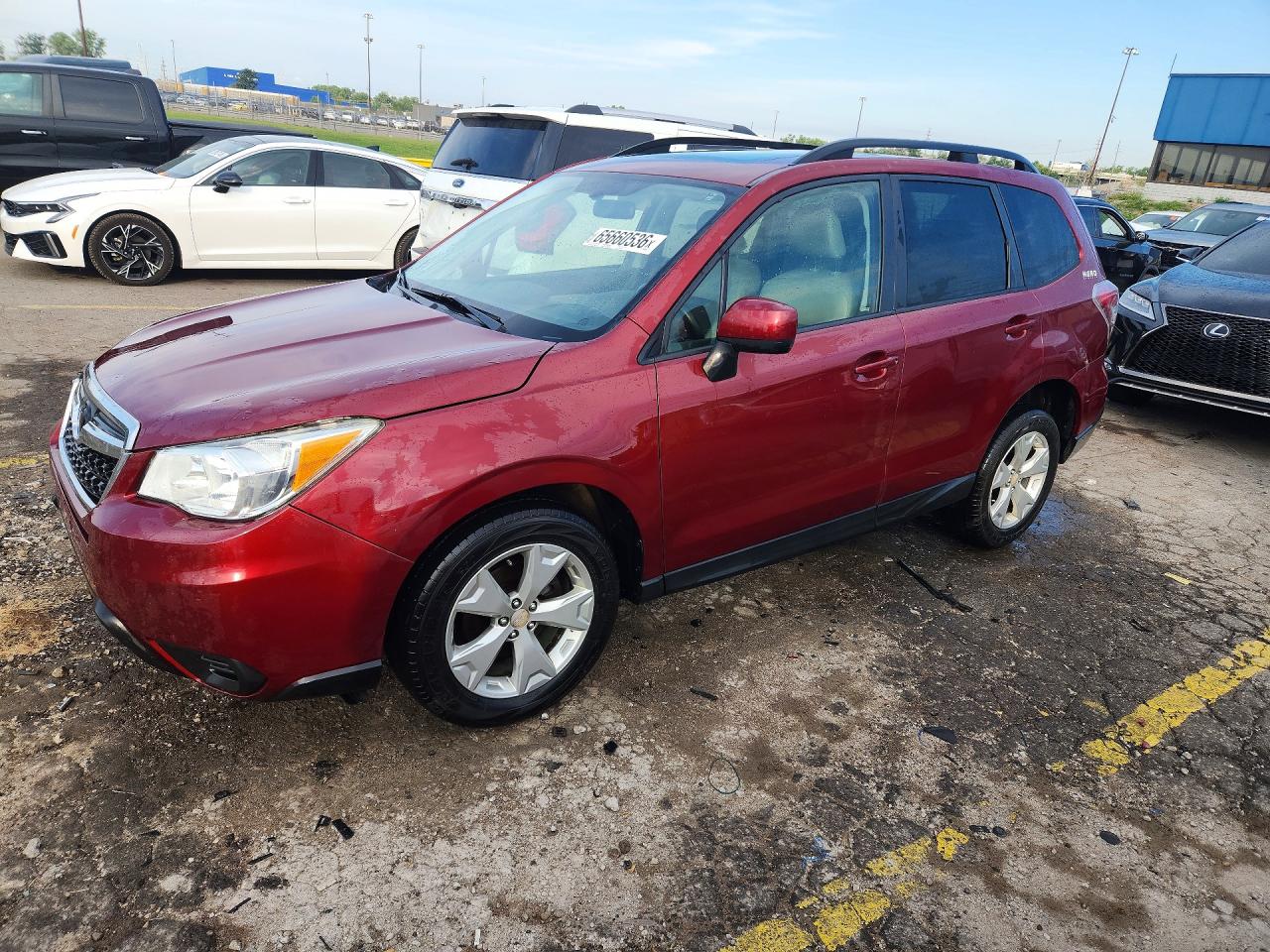 2015 SUBARU FORESTER 2.5I PREMIUM | JF2SJADC7FH545835 | UPCARS