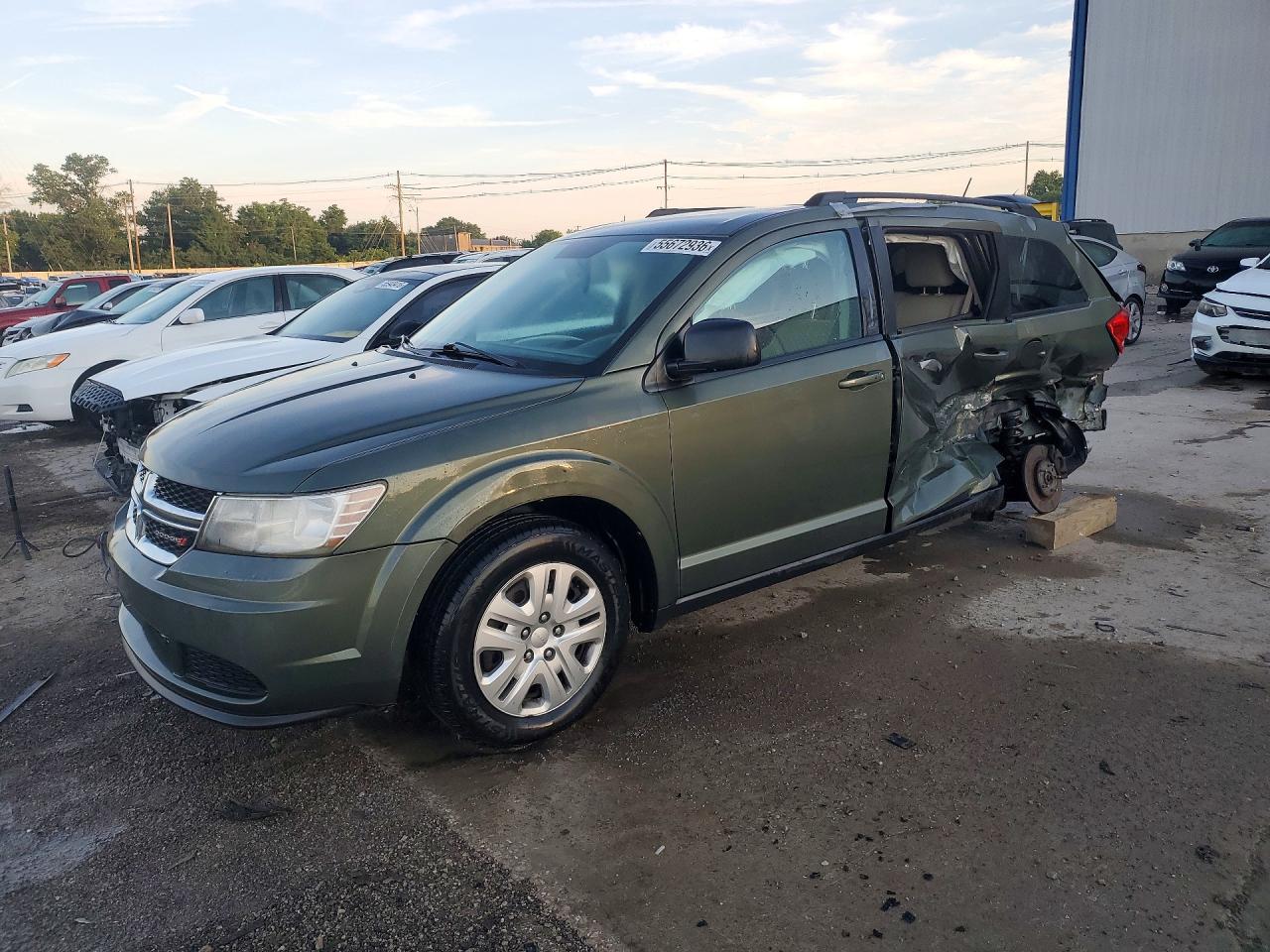 2018 DODGE JOURNEY SE | 3C4PDDAG6JT219927 | UPCARS
