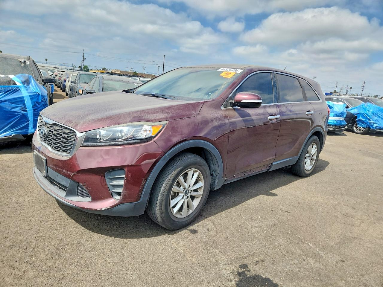 2019 KIA SORENTO LX | 5XYPG4A33KG520765 | UPCARS