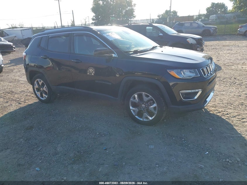 2017 JEEP NEW COMPASS LIMITED 4X4 | 3C4NJDCB6HT627615 | UPCARS