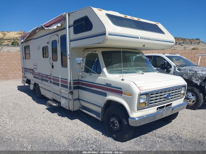 1991 FORD ECONOLIN E350 CUTAWAY VAN | 1FDKE30G1MHA74006 | UPCARS
