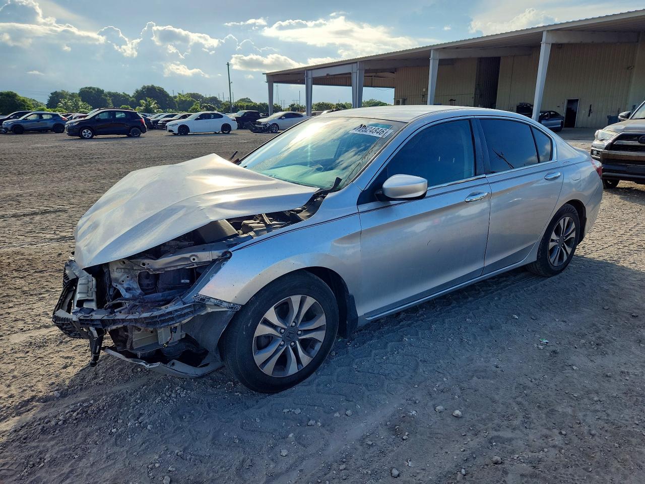 2013 HONDA ACCORD LX | 1HGCR2F38DA285189 | UPCARS