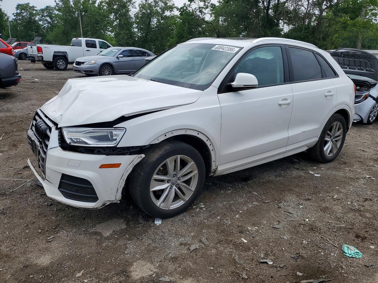 2017 AUDI Q3 PREMIUM | WA1ECCFS0HR015557 | UPCARS