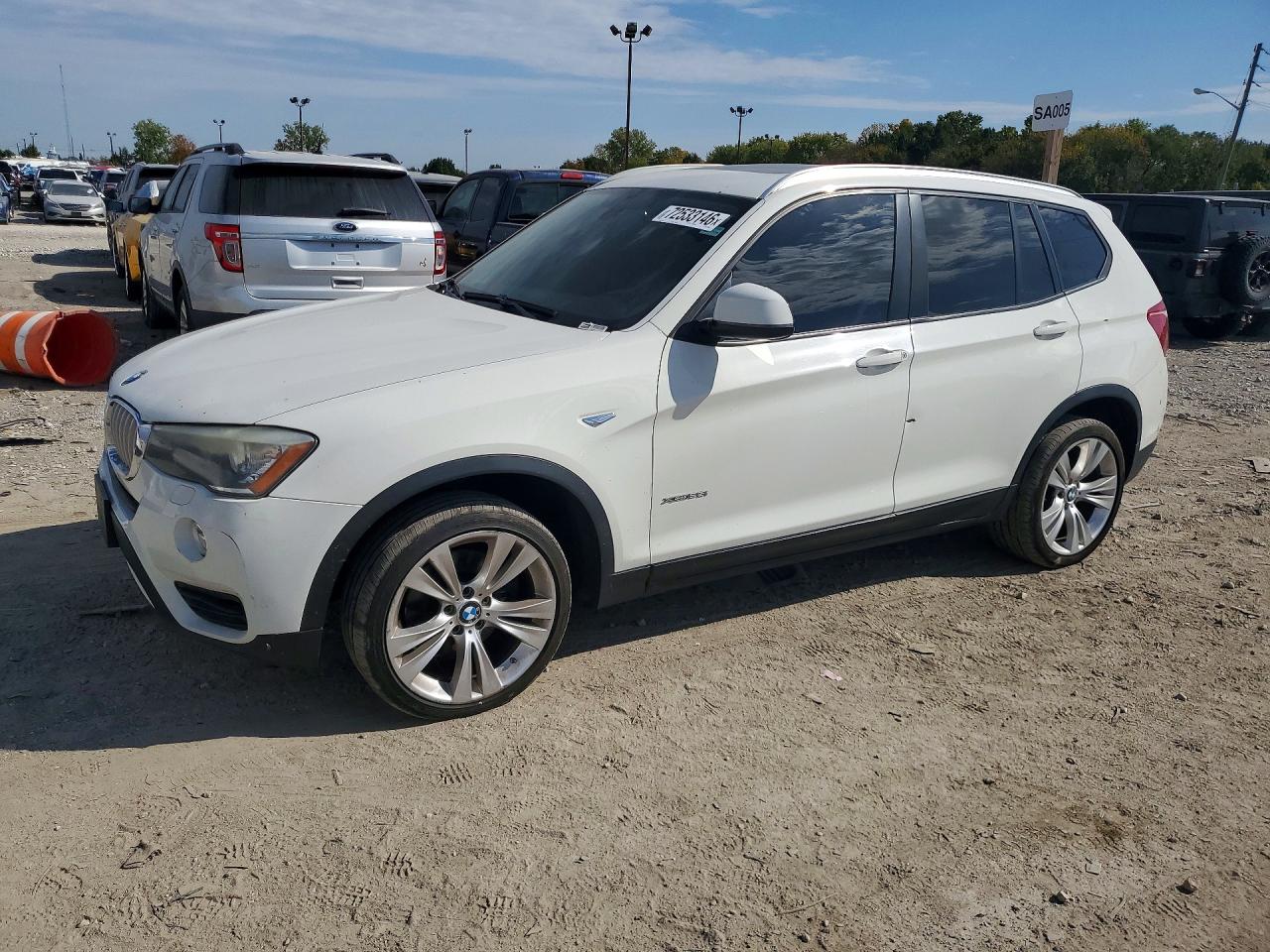 2016 BMW X3 XDRIVE28I | 5UXWX9C58G0D68889 | UPCARS