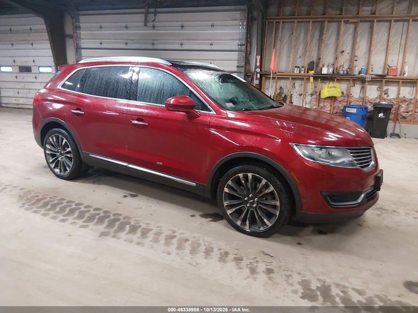 2016 LINCOLN MKX RESERVE | 2LMPJ8LP1GBL36638 | UPCARS
