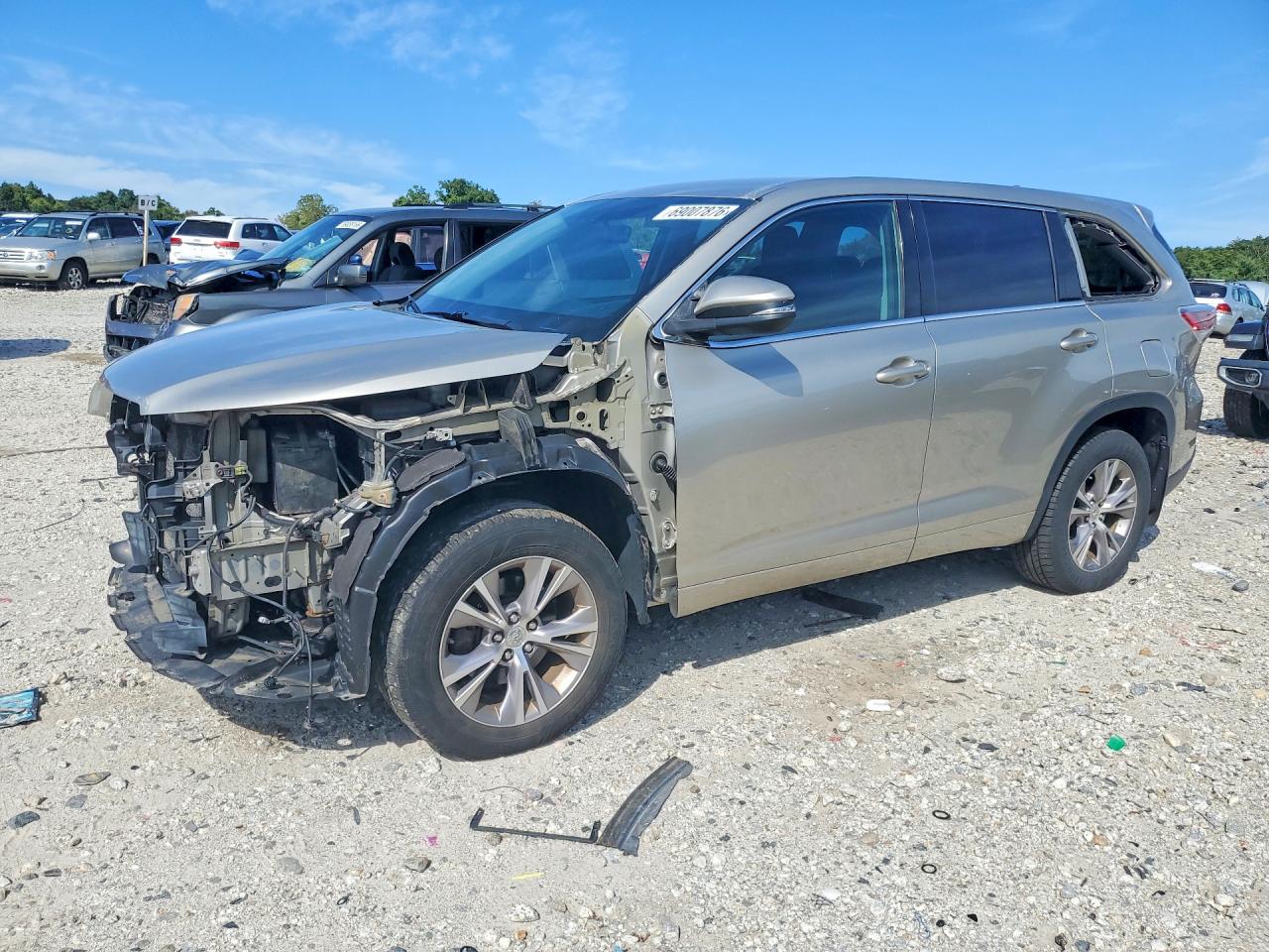 2015 TOYOTA HIGHLANDER LE PLUS | 5TDBKRFH3FS146824 | UPCARS