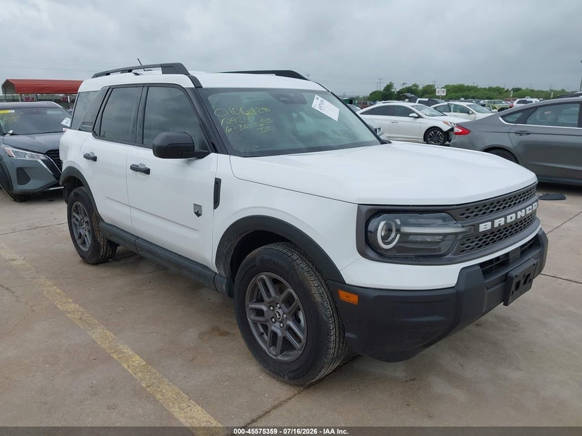 2025 FORD BRONCO SPORT BIG BEND | 3FMCR9BN0SRF09214 | UPCARS