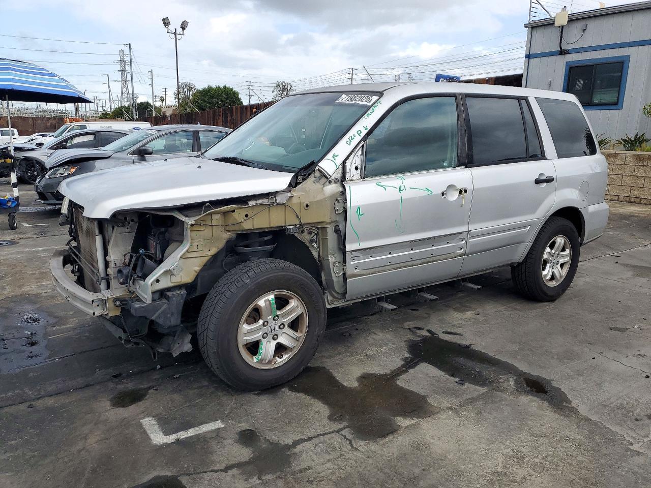 2007 HONDA PILOT LX | 5FNYF28177B032644 | UPCARS