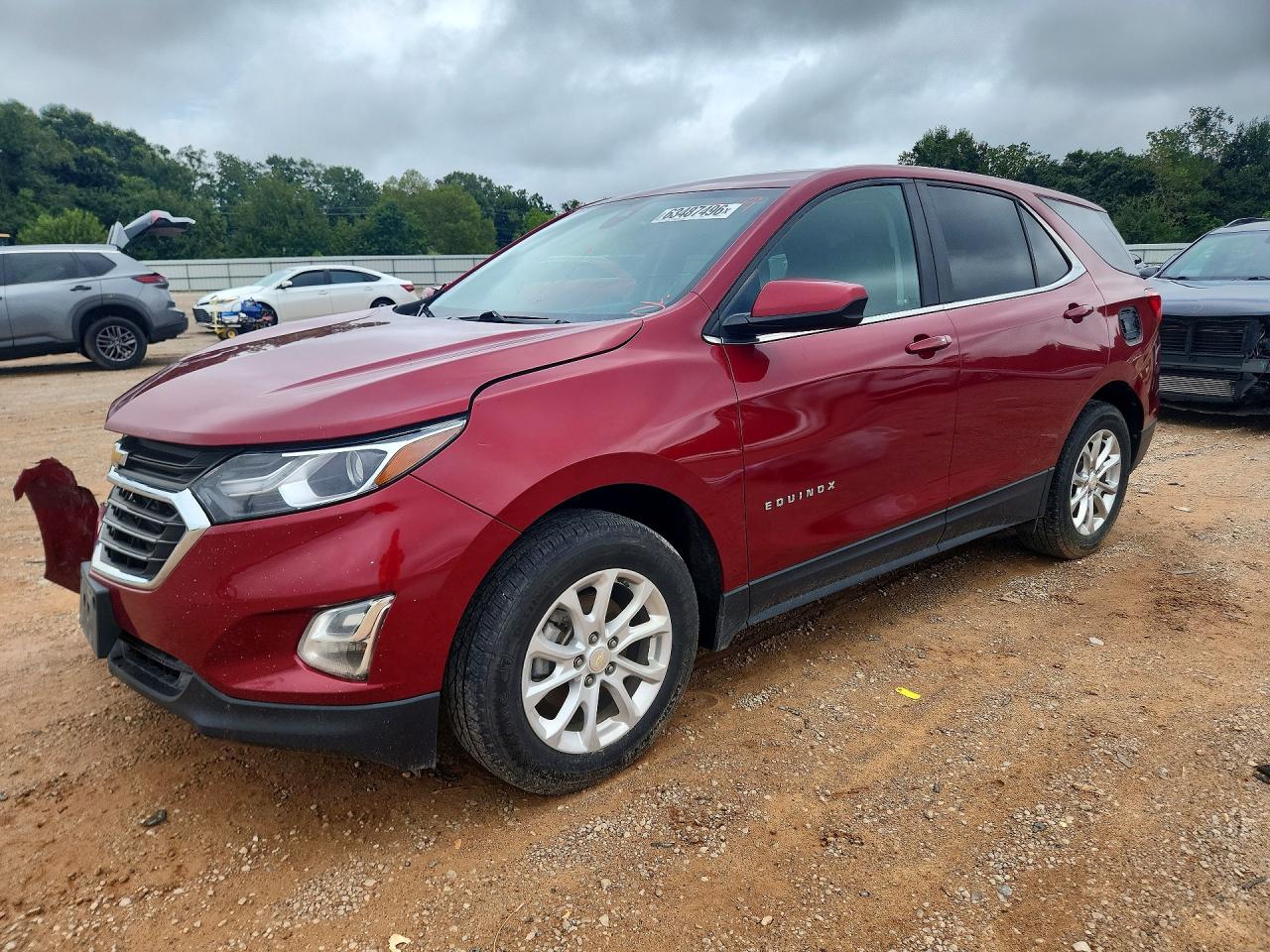2021 CHEVROLET EQUINOX LT | 3GNAXUEVXML303735 | UPCARS