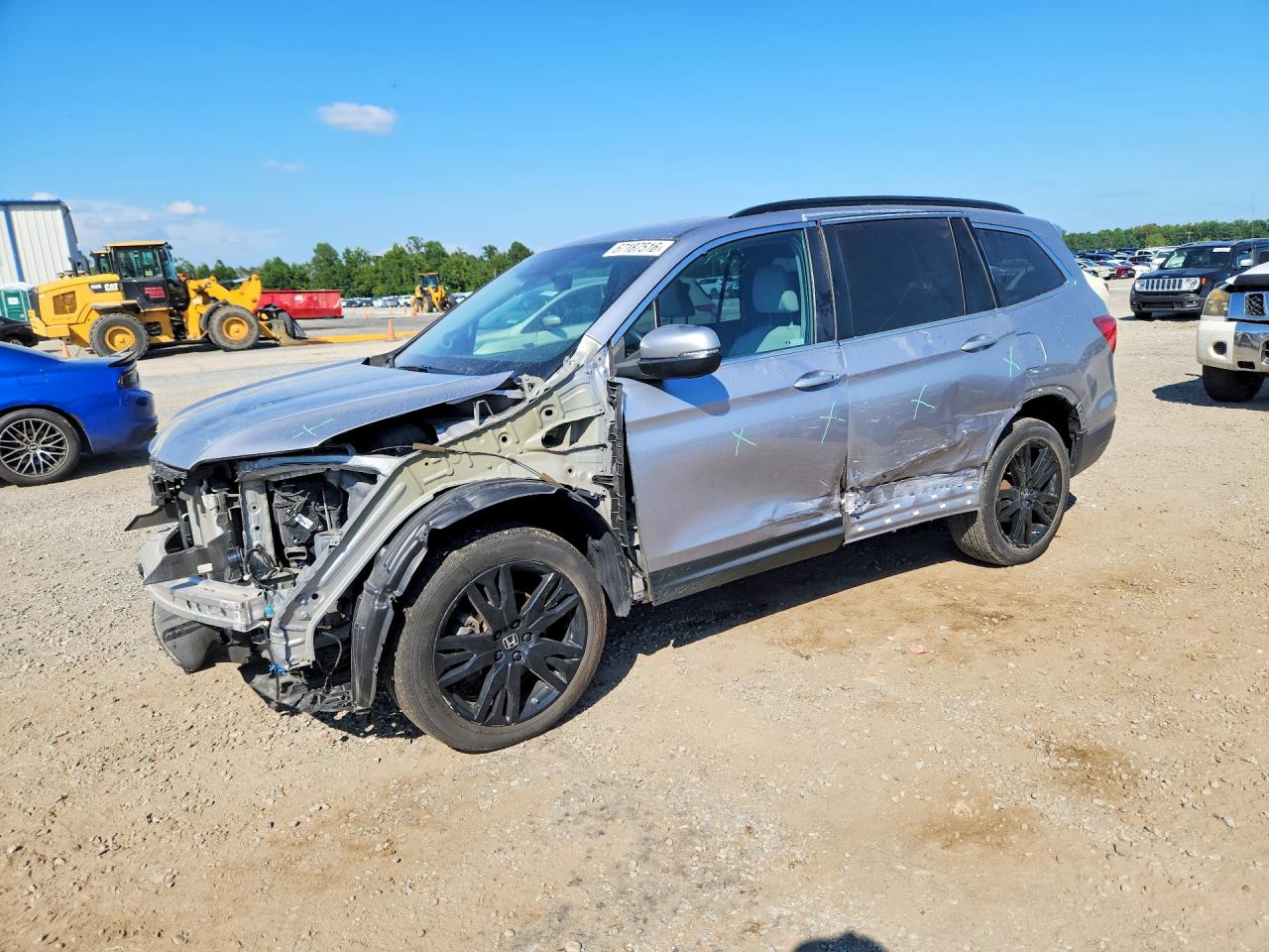 2021 HONDA PILOT SE | 5FNYF6H20MB011291 | UPCARS