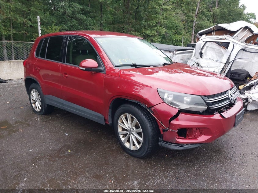 2014 VOLKSWAGEN TIGUAN SE | WVGBV3AX0EW003973 | UPCARS