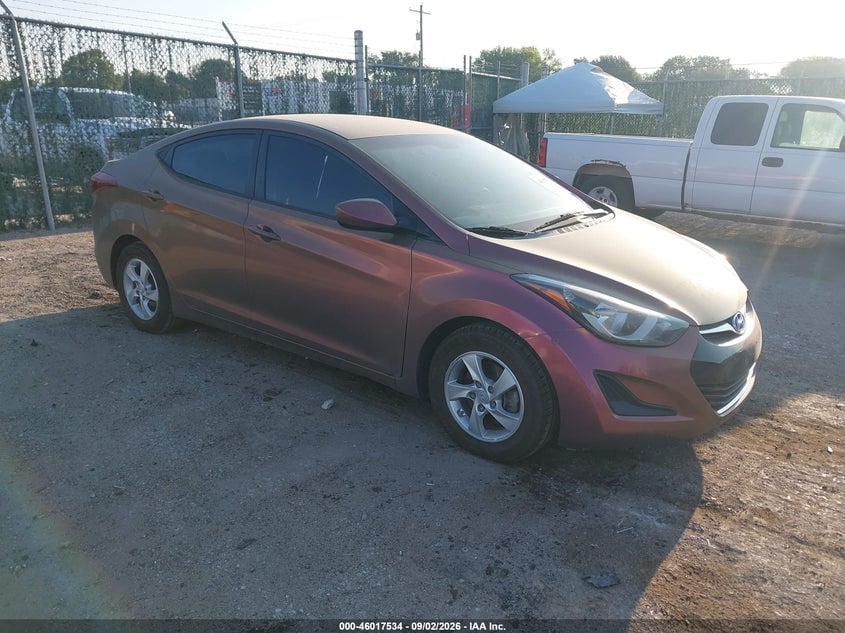 2015 HYUNDAI ELANTRA SE | 5NPDH4AEXFH580686 | UPCARS