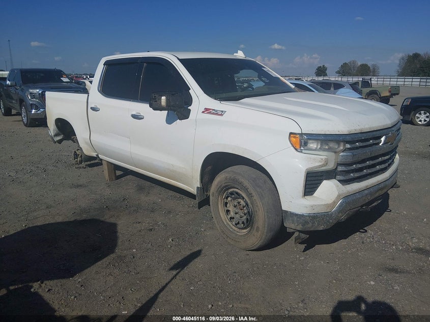 2022 CHEVROLET SILVERADO 1500 4WD  SHORT BED LTZ | 1GCUDGED6NZ617786 | UPCARS