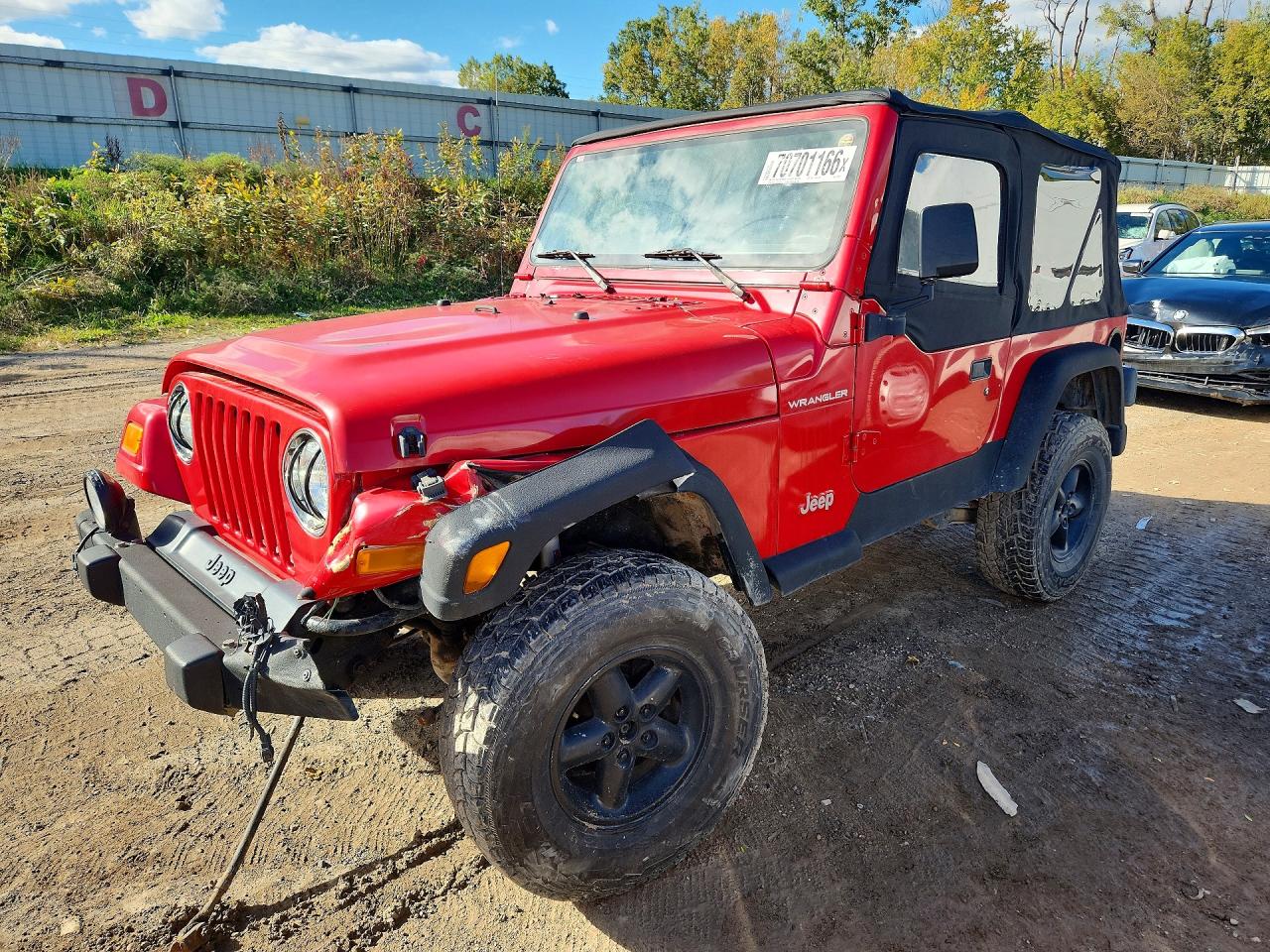 1997 JEEP WRANGLER SE | 1J4FY29P4VP412378 | UPCARS