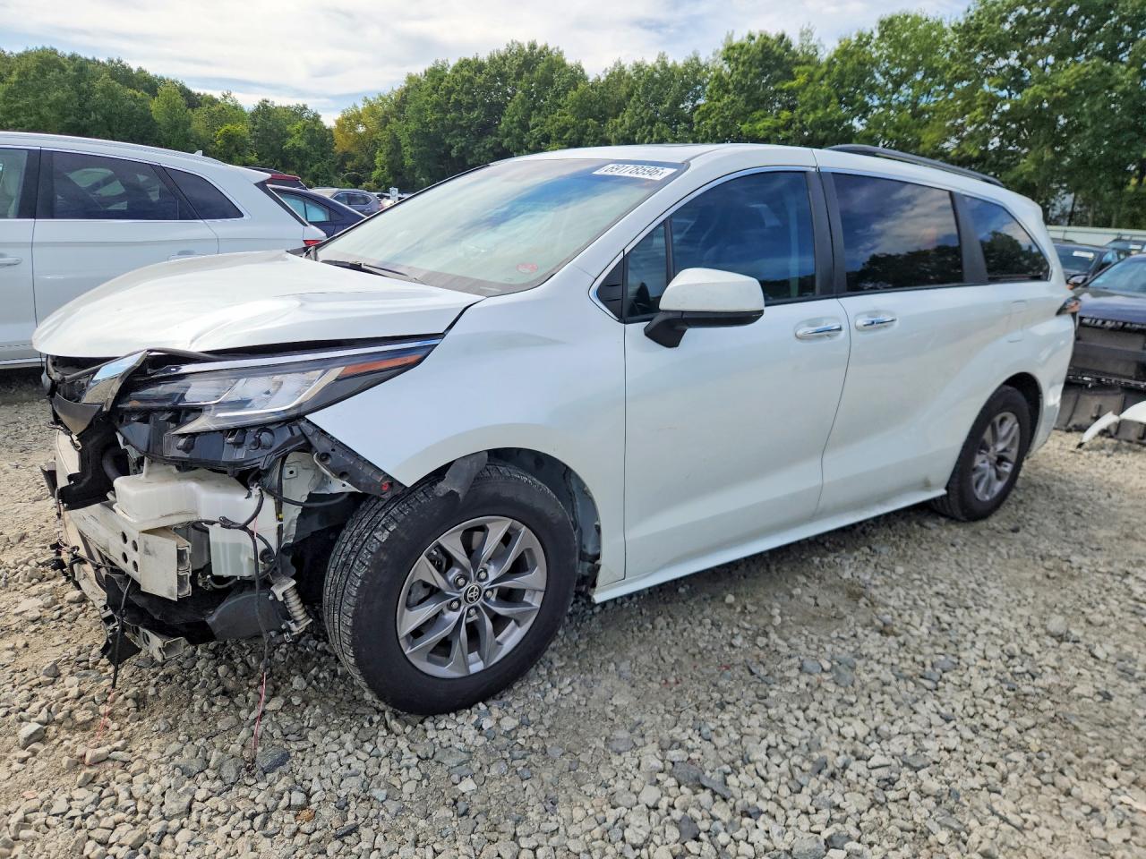 2022 TOYOTA SIENNA XLE | 5TDJSKFC7NS048529 | UPCARS
