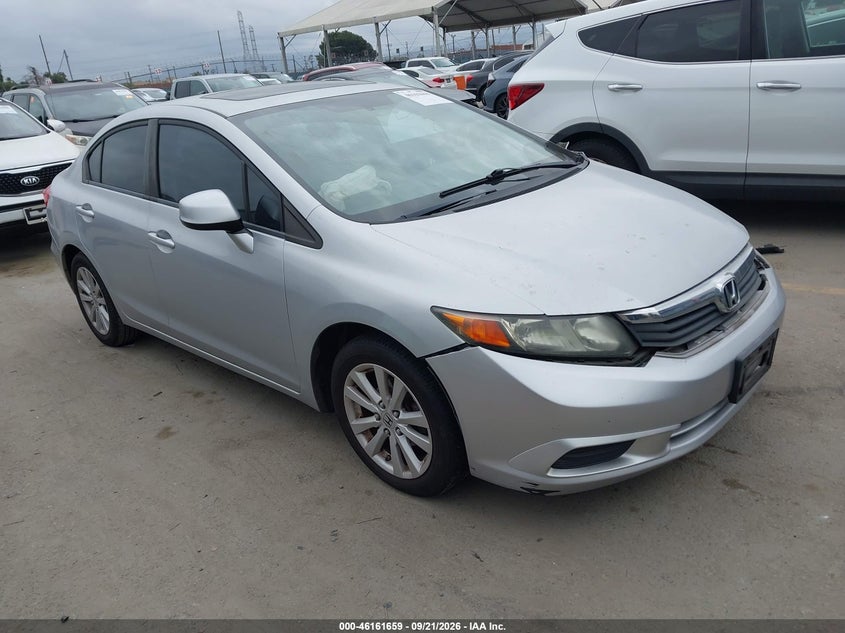 2012 HONDA CIVIC EX-L | 2HGFB2F90CH566621 | UPCARS
