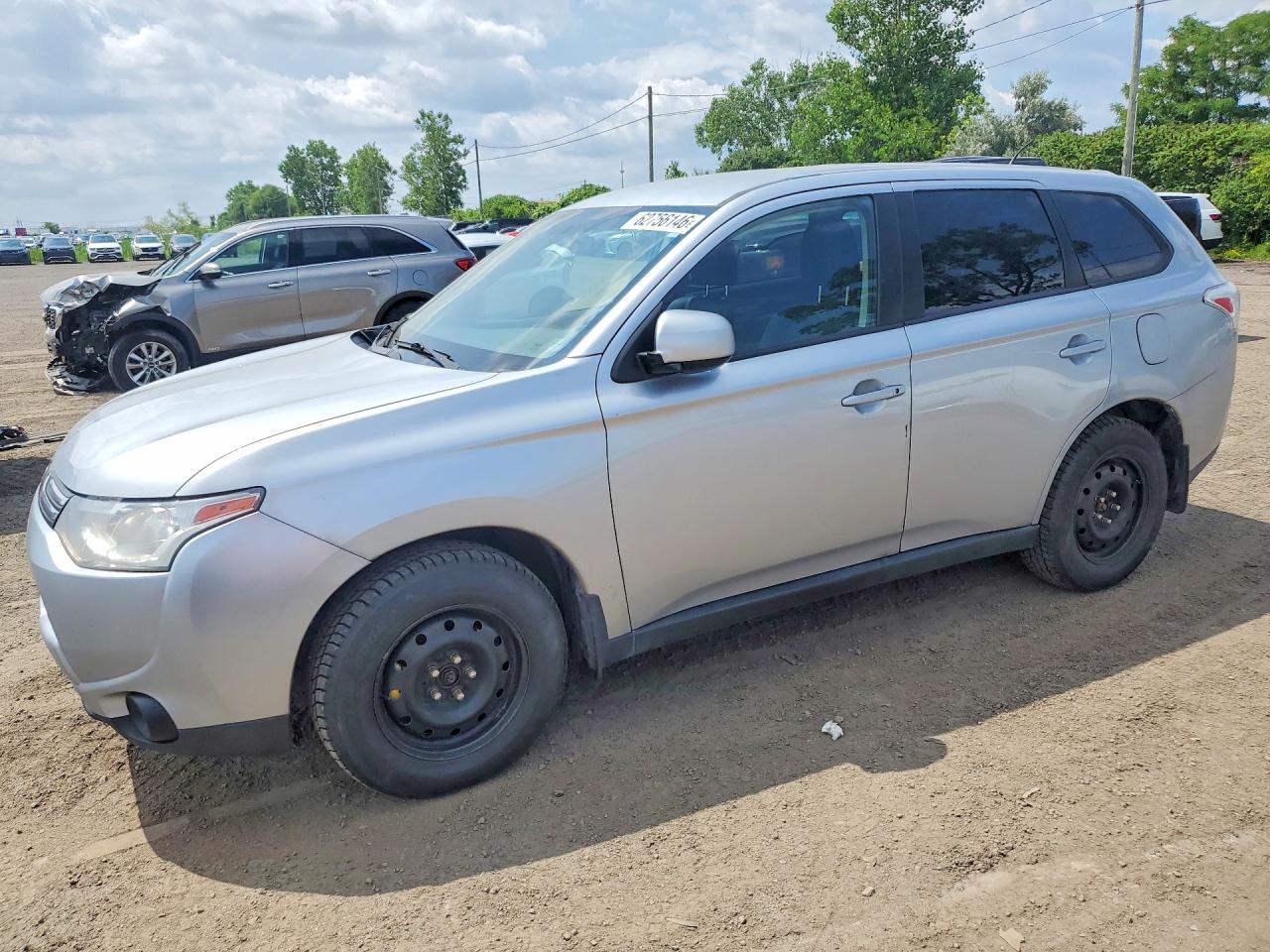 2014 MITSUBISHI OUTLANDER ES | JA4AZ2A36EZ605152 | UPCARS