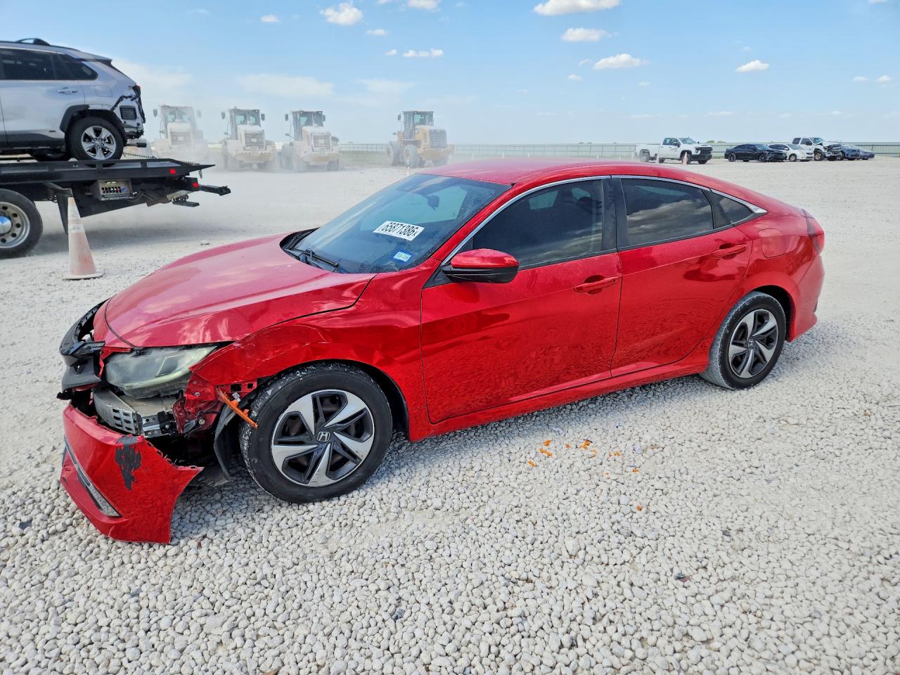 2020 HONDA CIVIC LX | 2HGFC2F68LH501342 | UPCARS