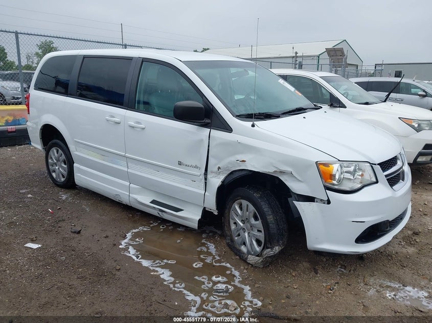 2017 DODGE GRAND CARAVAN SE | 2C7WDGBG4HR784060 | UPCARS