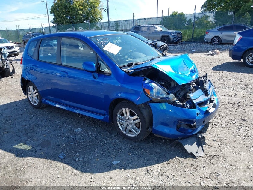 2007 HONDA FIT SPORT | JHMGD38617S063635 | UPCARS