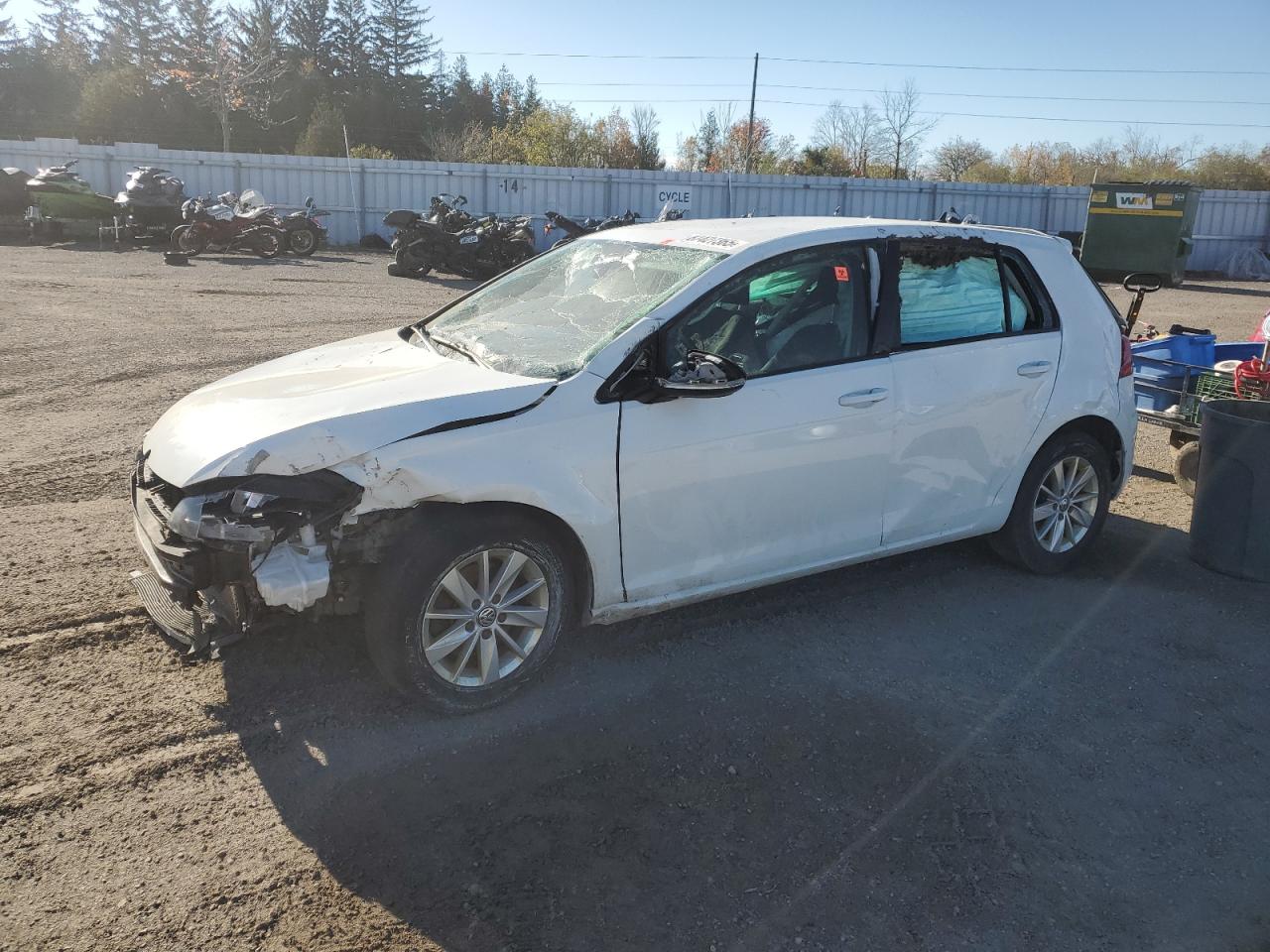 2019 VOLKSWAGEN GOLF S | 3VWG57AU8KM027681 | UPCARS