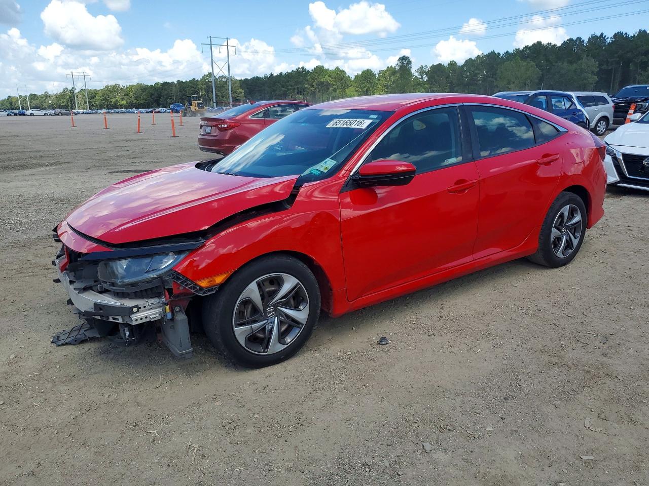 2020 HONDA CIVIC LX | 2HGFC2F67LH569308 | UPCARS