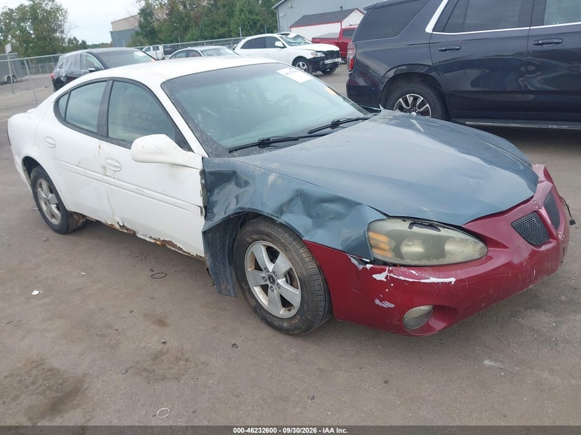 2006 PONTIAC GRAND PRIX | 2G2WP552861135547 | UPCARS