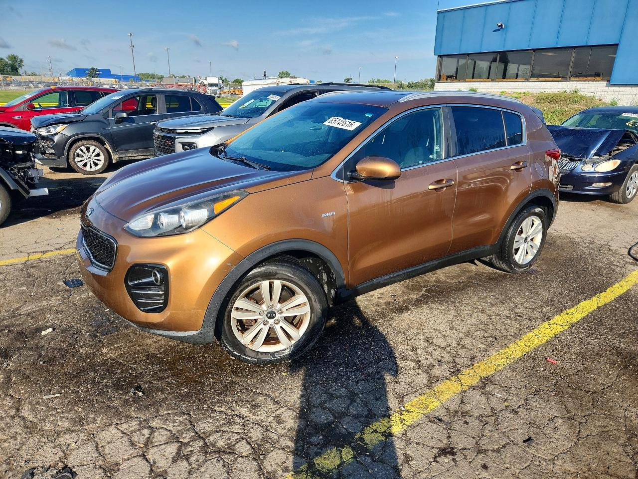 2018 KIA SPORTAGE LX | KNDPMCAC6J7406709 | UPCARS