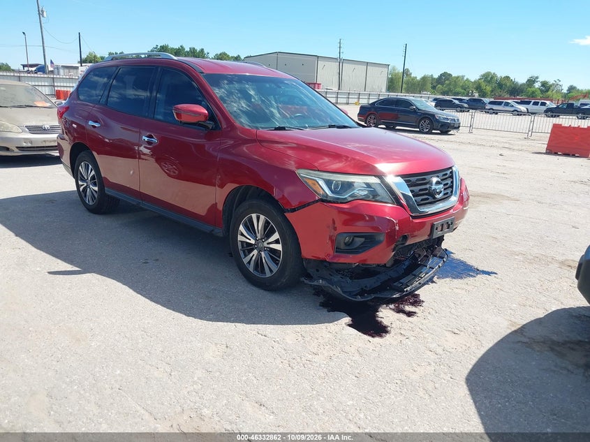 2017 NISSAN PATHFINDER PLATINUM/S/SL/SV | 5N1DR2MN9HC616441 | UPCARS