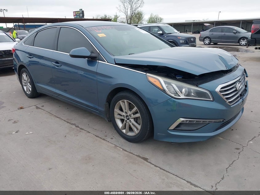 2015 HYUNDAI SONATA SE | 5NPE24AF5FH243017 | UPCARS