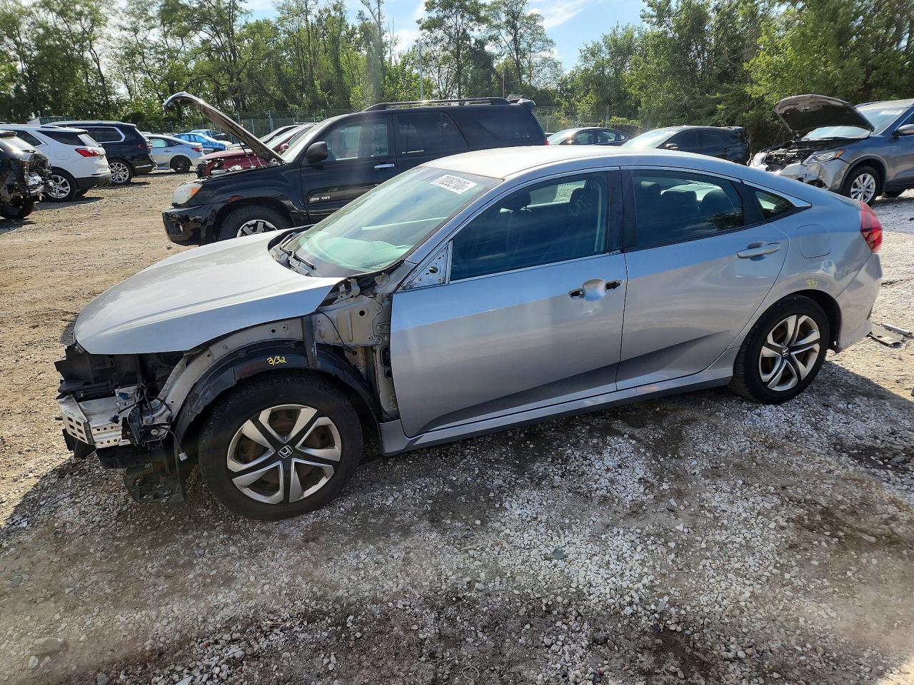 2017 HONDA CIVIC LX | 2HGFC2F57HH514422 | UPCARS
