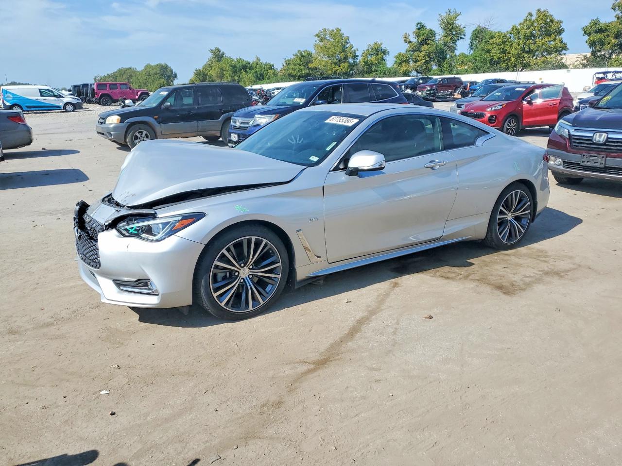 2018 INFINITI Q60 3.0T LUXE | JN1EV7EL4JM392755 | UPCARS