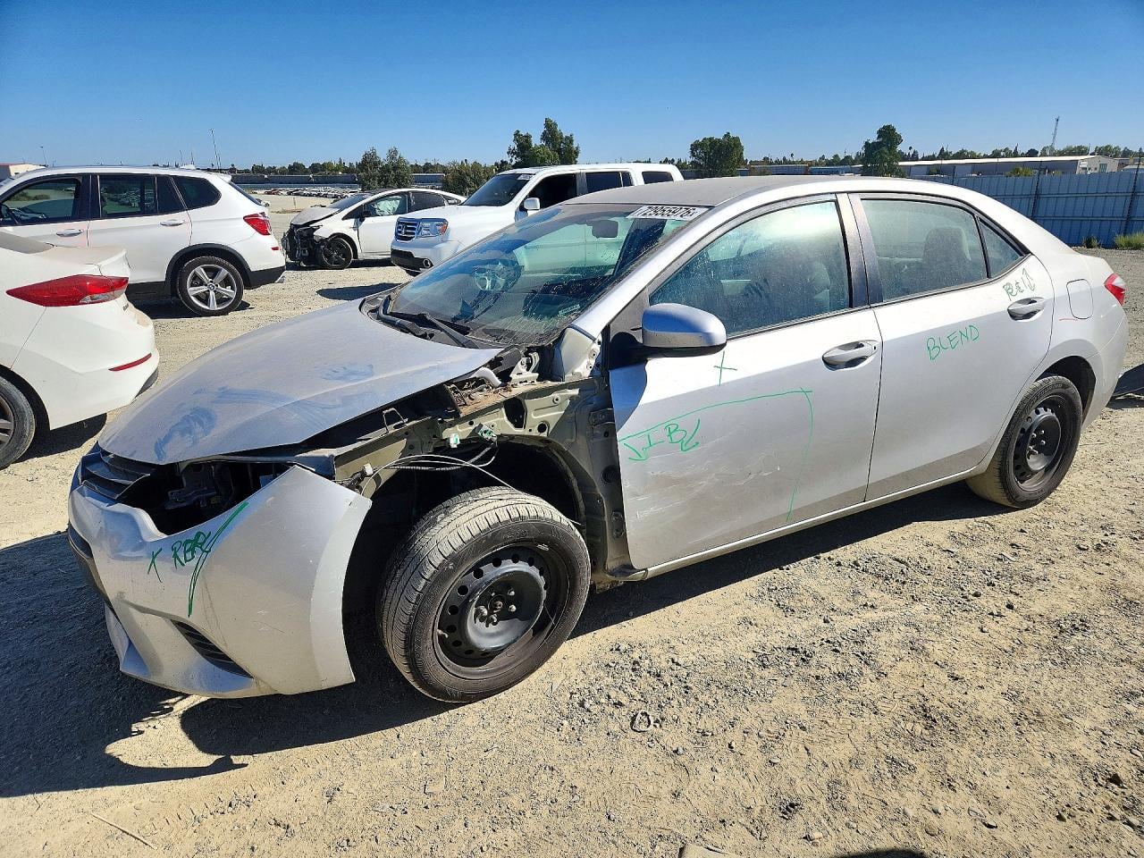 2016 TOYOTA COROLLA LE | 5YFBURHE6GP506742 | UPCARS